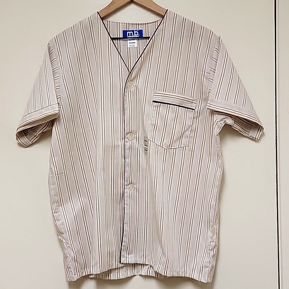 Vintage | Maison Blanche | 2 Piece Pajama Short Set - Picture 2 of 14